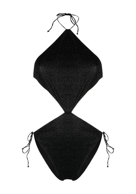 Black lumiere diamond maillot one-piece swimsuit - women OSÉREE | LHF235BLK
