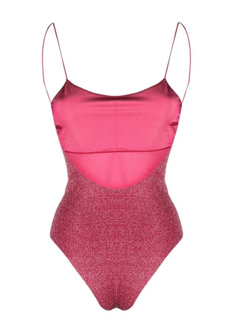 Pink lumiere maillot swimsuit - women OSÉREE | LIS601RSPBRRY