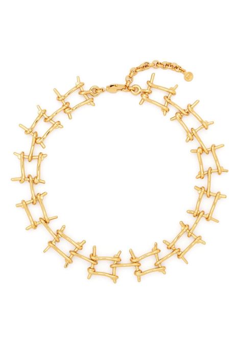 Gold wire chain necklace - women RABANNE | 23HBB0303MET358P710