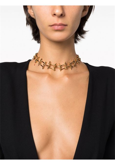 Gold wire chain necklace - women RABANNE | 23HBB0303MET358P710