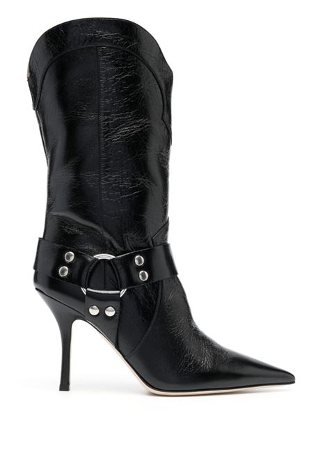 Black pointed-toe boots - women PARIS TEXAS | PX1046XLTHCCC