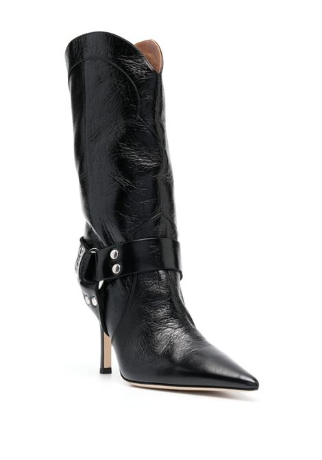 Black pointed-toe boots - women PARIS TEXAS | PX1046XLTHCCC