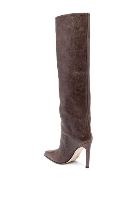 Brown shaded knee-high boots - women PARIS TEXAS | PX1115XLTHKBRCT