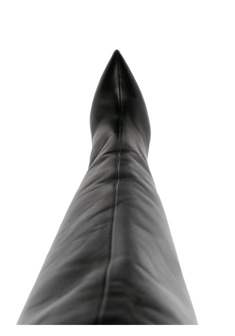 Black 115mm over-the-knee boots - women PARIS TEXAS | PX512XLTH3BLK