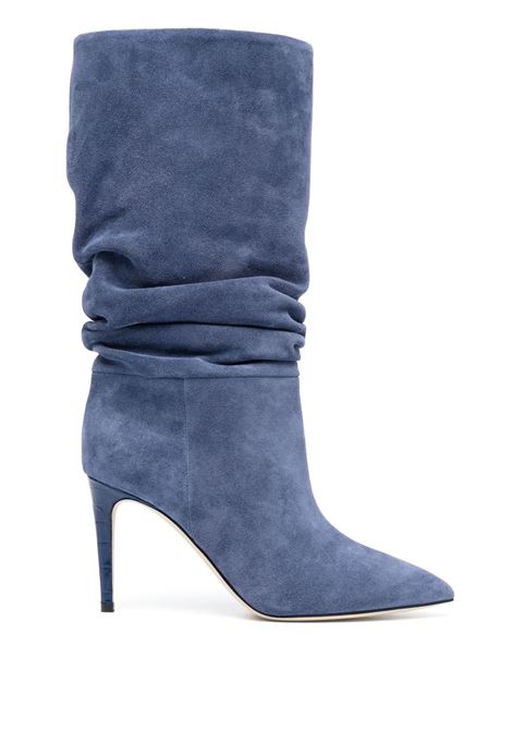 Stivali slouchy 90mm in blu - dona PARIS TEXAS | PX703XV003MDNGHT