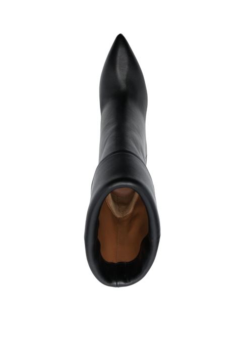 Black pointed-toe 90mm boots - women PARIS TEXAS | PX826XLTH3BLK