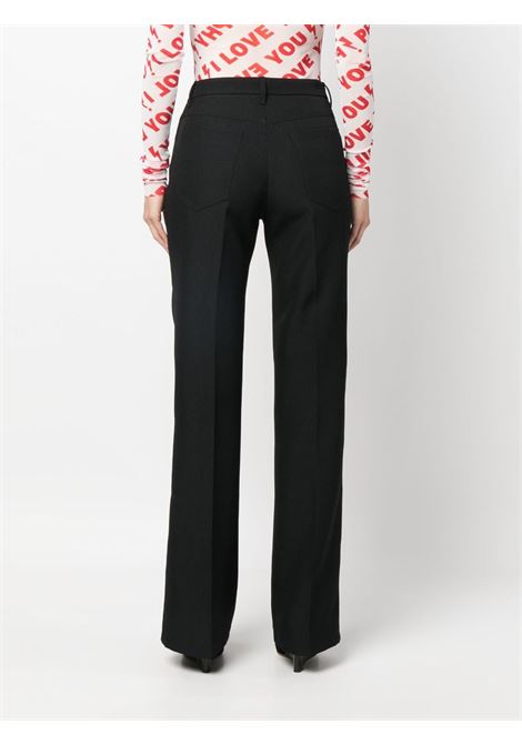 Black straight-leg tailored jeans - women PHILOSOPHY DI LORENZO SERAFINI | A030957270555
