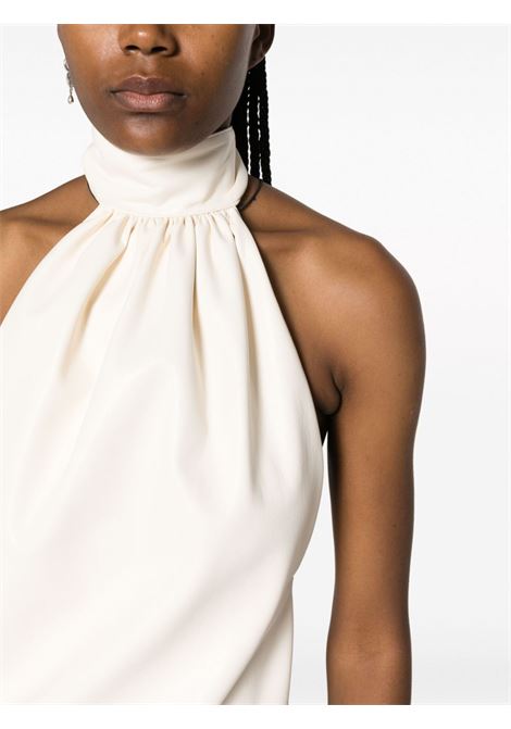 White halterneck sleeveless bodysuit - women PHILOSOPHY DI LORENZO SERAFINI | A110271400003
