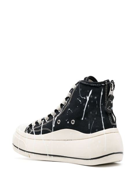 Black Kurt high-top denim sneakers - women R13 | R13S5029S001L