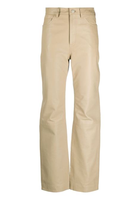 Pantaloni a vita alta in beige - donna REMAIN | 5004261347161010