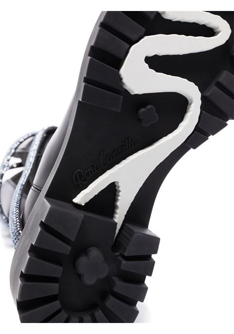 Black Cleo crystal-embellished boots - women  RENE CAOVILLA | C110590001V213