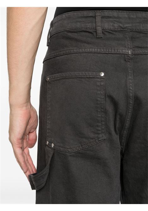 Jeans dritti con effetto vernice in grigio - uomo REPRESENT | MB6003248