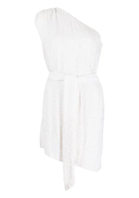 White Ella one-shoulder mini dress - women RETROFETE | SS202110MGWHT