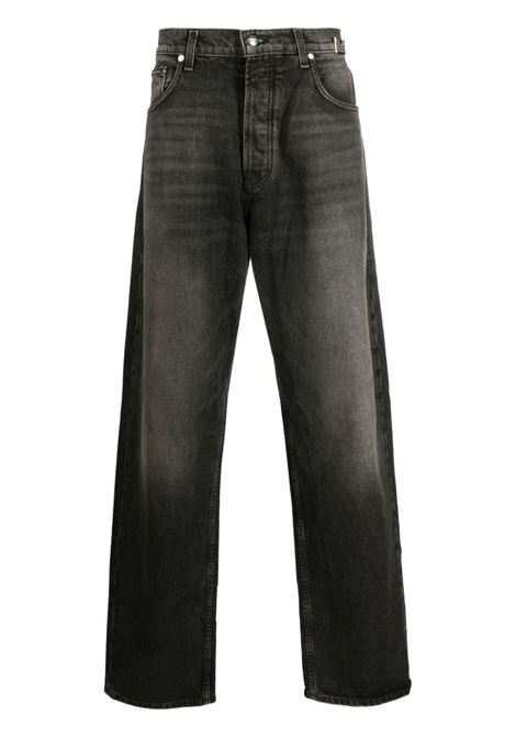 Jeans a gamba ampia in nero - uomo RHUDE | Jeans | RHPF23PA180123720372