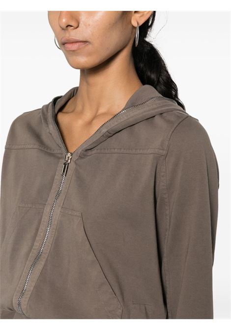 Grey Gimp hooded cardigan - women RICK OWENS DRKSHDW | DS02C5228RIG34