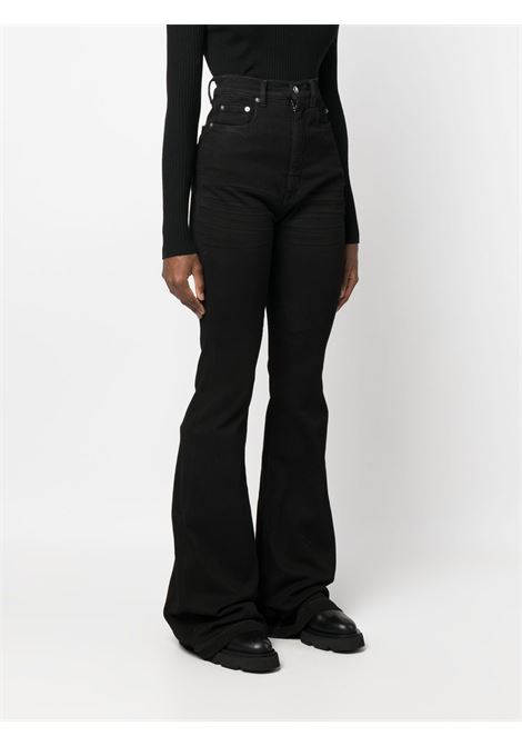 Black Bolan bootcut denim jeans - women RICK OWENS DRKSHDW | DS02C5311SBB09