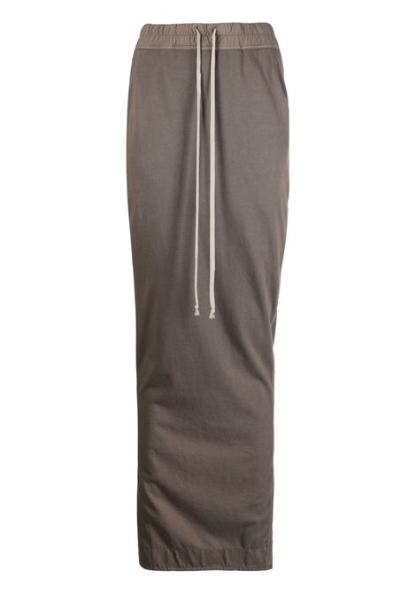 Light taupe Luxor pillar maxi skirt - women  RICK OWENS DRKSHDW | DS02C5332RIG34