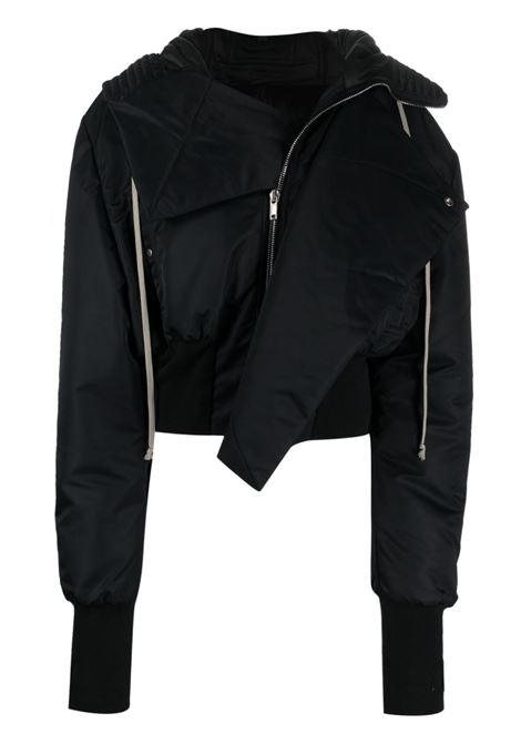 Giacca con zip Alice in nero - donna RICK OWENS DRKSHDW | DS02C5720BR09