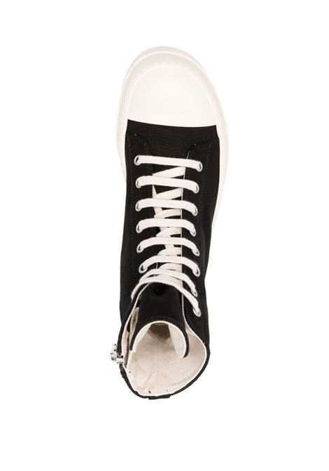 White and black Double Bumper chunky-sole sneakers - women RICK OWENS DRKSHDW | DS02C5831DO911