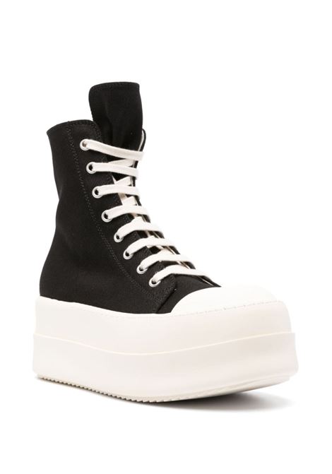 Sneakers chunky Double Bumper in bianco e nero - donna RICK OWENS DRKSHDW | DS02C5831DO911