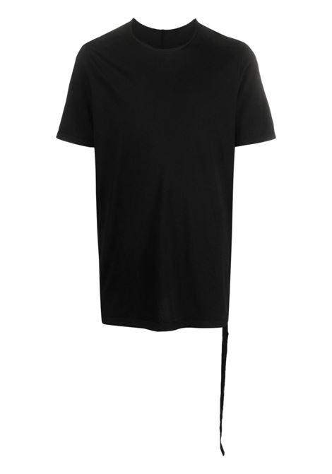 Black draped-strap T-shirt - men RICK OWENS DRKSHDW | DU02C5250RN09