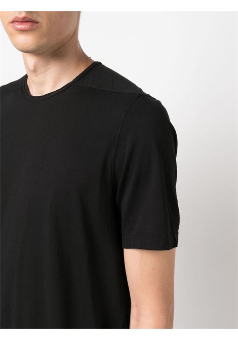 Black draped-strap T-shirt - men RICK OWENS DRKSHDW | DU02C5250RN09