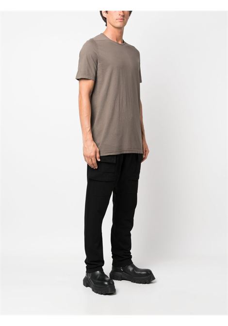 Grey Level strap-detail T-shirt - men RICK OWENS DRKSHDW | DU02C5250RN34