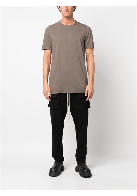 Grey Level strap-detail T-shirt - men RICK OWENS DRKSHDW | DU02C5250RN34