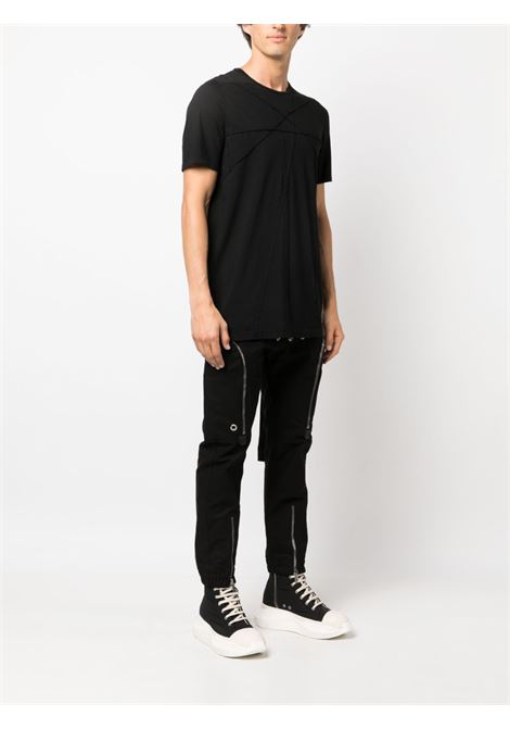 T-shirt a girocollo level t in nero - uomo RICK OWENS DRKSHDW | DU02C5250RNET109