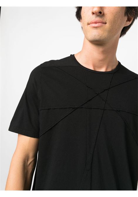 T-shirt a girocollo level t in nero - uomo RICK OWENS DRKSHDW | DU02C5250RNET109