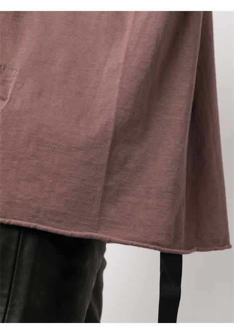 Pink crew-neck T-shirt - men RICK OWENS DRKSHDW | DU02C5259RN43