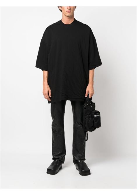 Black short-sleeve T-shirt - men RICK OWENS DRKSHDW | DU02C5259RNPAD09