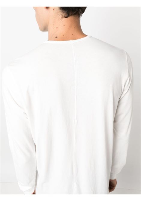 T-shirt con coulisse in bianco - uomo RICK OWENS DRKSHDW | DU02C5260RN11