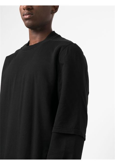 Black hustler sweatshirt - men RICK OWENS DRKSHDW | DU02C5269RN09