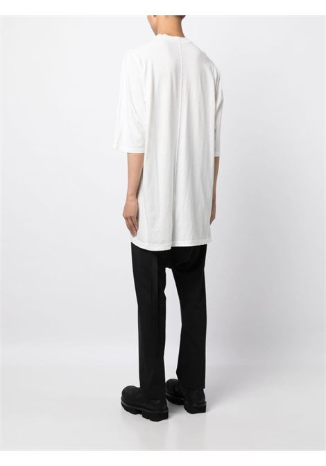 T-shirt girocollo in bianco - uomo RICK OWENS DRKSHDW | DU02C5274RN11