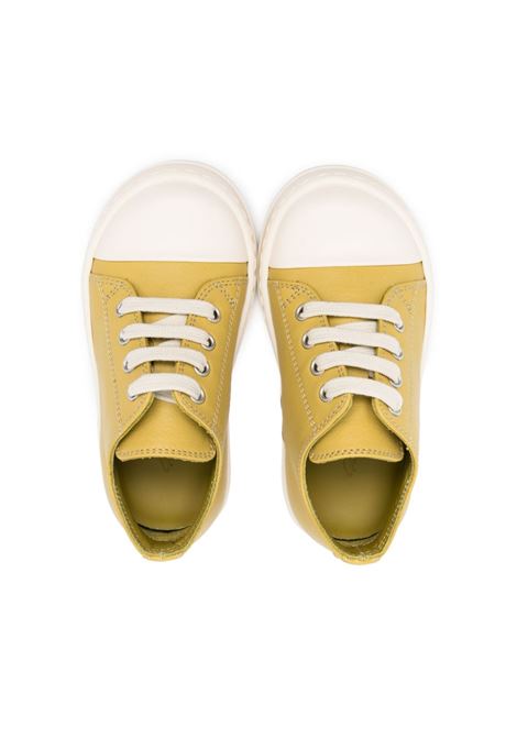 Sneakers bicolore in giallo - bambino RICK OWENS KIDS | BG02C6898LMU3211