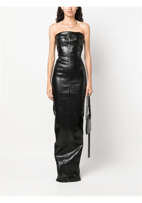 Black Bustier strapless gown - women  RICK OWENS | RP02C1524SLK09