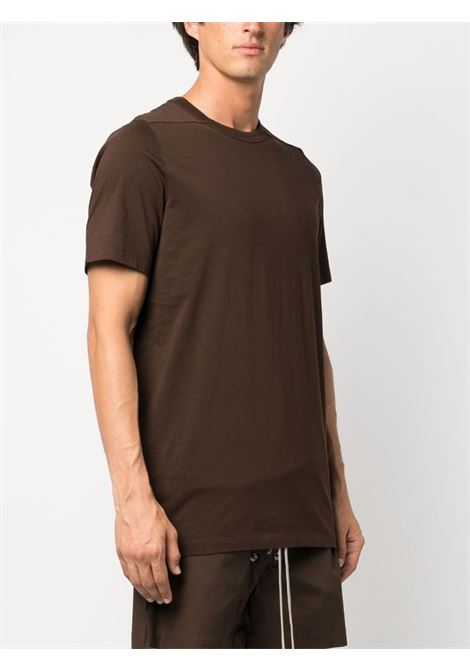Brown Level T-shirt - men RICK OWENS | RU02C7264JA04