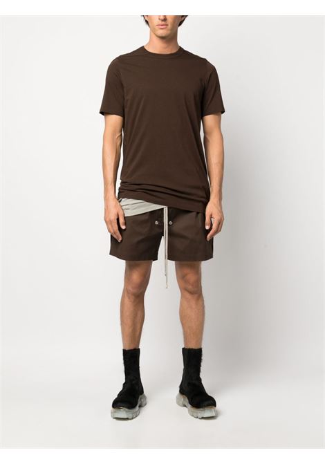 T-shirt Level in marrone - uomo RICK OWENS | RU02C7264JA04