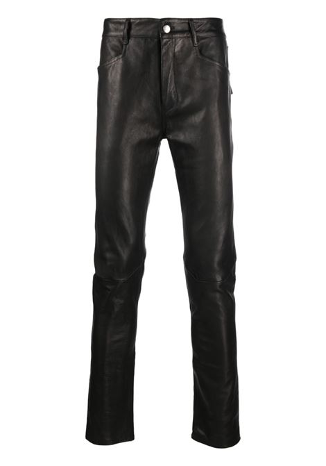 Black skinny-cut trousers - men  RICK OWENS | RU02C7393LNV09