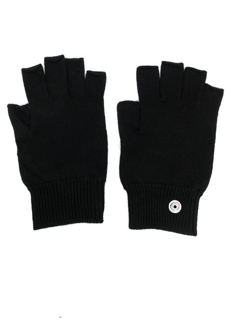 Black fingerless gloves - men RICK OWENS | RU02C7485M09