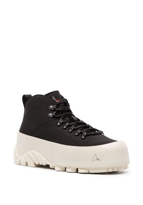 White and black Cvo trekking sneakers - men ROA | CVFA60116