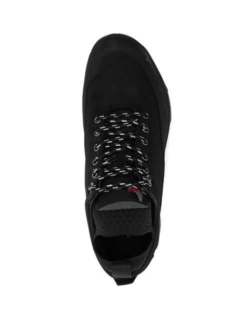 Black Double Neal canvas sneakers - men ROA | NFA10001