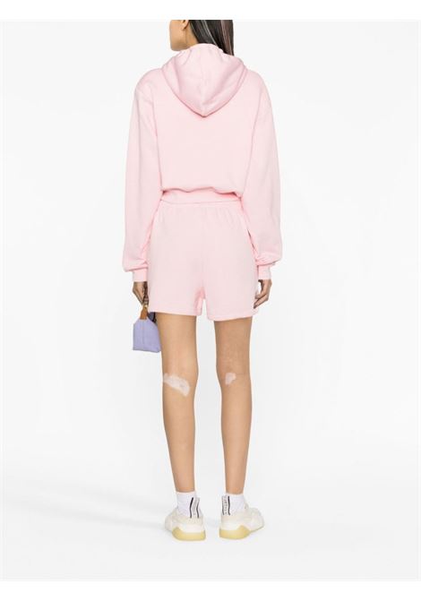 Shorts sportivi con logo di strass in rosa - donna ROTATE SUNDAY | 700006043132006