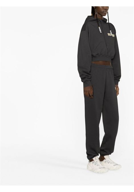 Black logo-print sweatshirt - women ROTATE SUNDAY | 7000071959194205