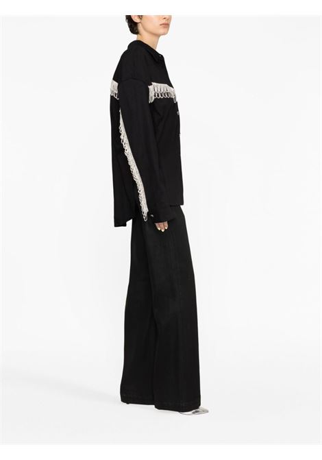 Camicia con decorazione in nero - donna ROTATE | 1010141001000