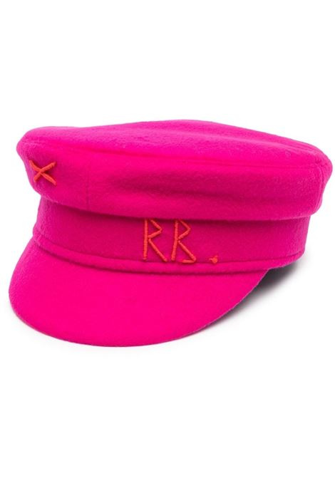 Pink baker boy cap - women RUSLAN BAGINSKIY | KPC138034WAFCHSRD