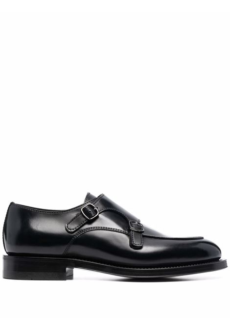 Black derby shoes - men SANTONI | MCCO17744MD3HVVDN01