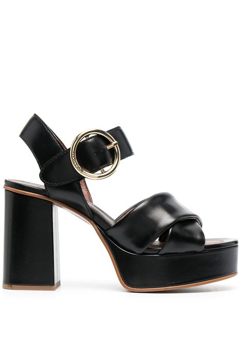 Black Lyna heeled sandals - women SEE BY CHLOÉ | SB36033A999