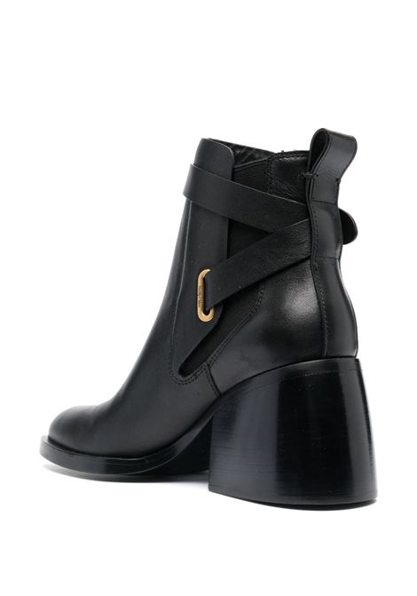 Black averi 75mm ankle boots - women SEE BY CHLOÉ | SB41011A999